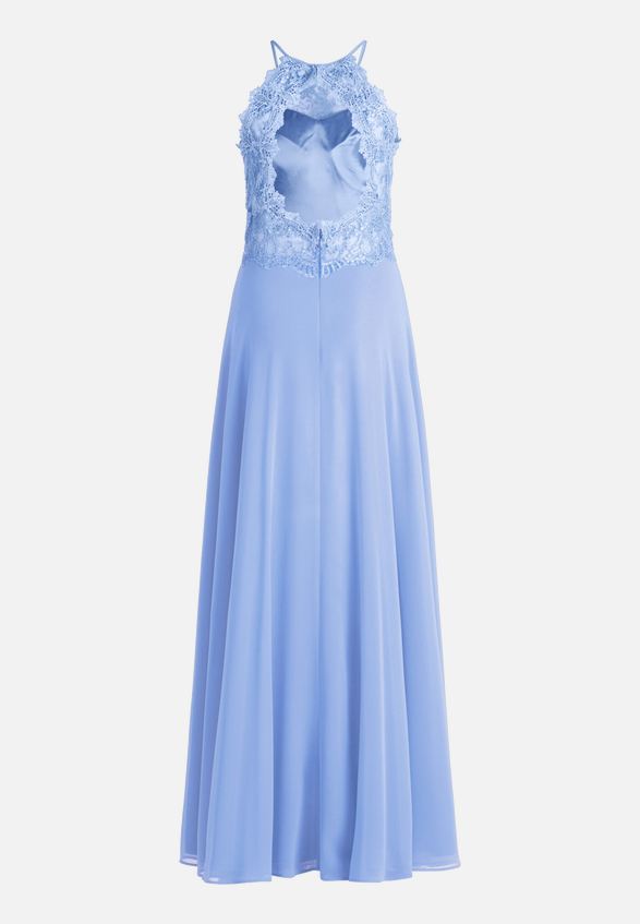 Abendkleid rückenfrei / Rückseite