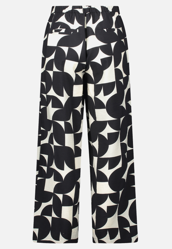 Schlupfhose mit Print / Rückseite