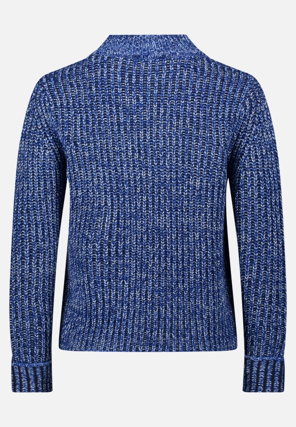 Strickpullover mit Struktur / Rückseite