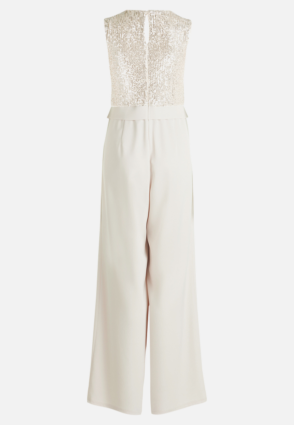 Jumpsuit mit Pailletten / Rückseite