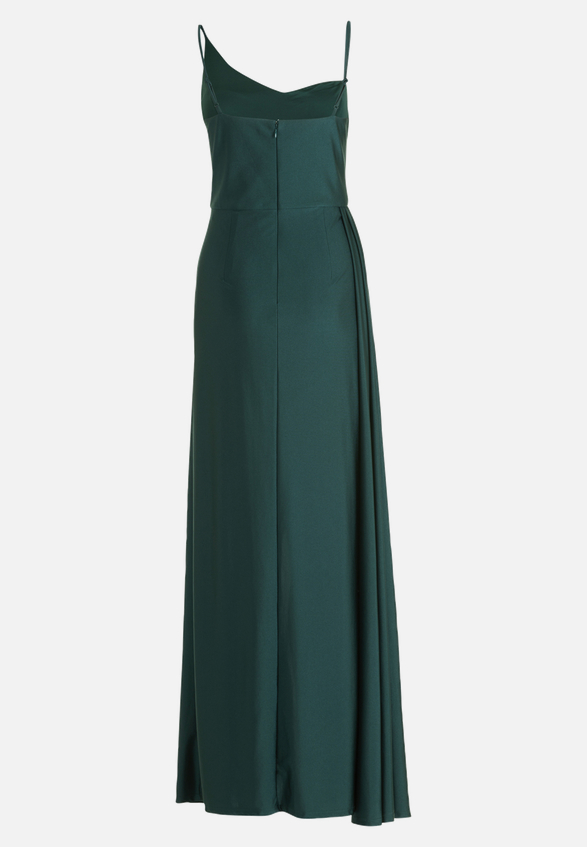 Abendkleid mit Schmucksteinen / Rückseite