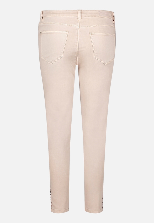Basic-Jeans mit Waschung / Rückseite