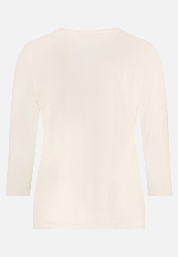 Basic Shirt mit Placement / Rückseite