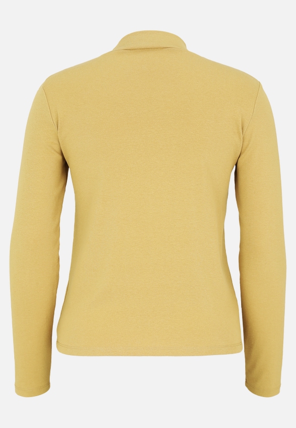 Langarm-Shirt mit Kragen / Rückseite