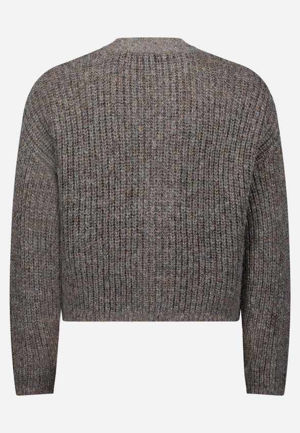 Cardigan mit V-Ausschnitt / Rückseite
