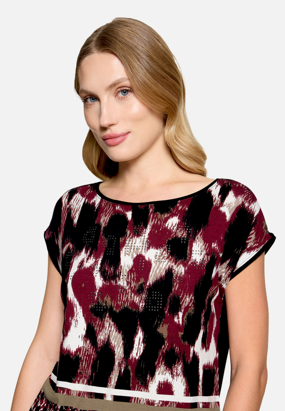 Shirt  mit Print und Rundhalsausschnitt  / Detailbild