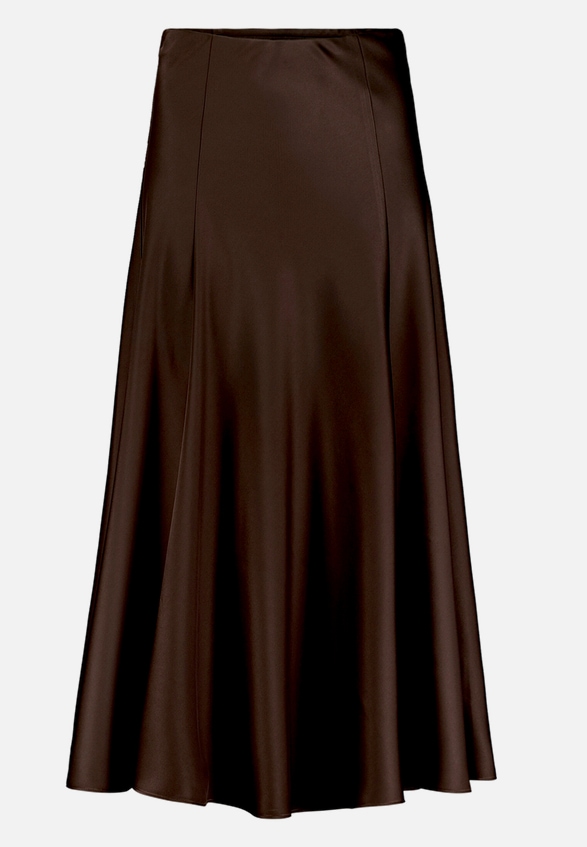 Satinrock  Maxi mit Gummibund  / Vorderseite