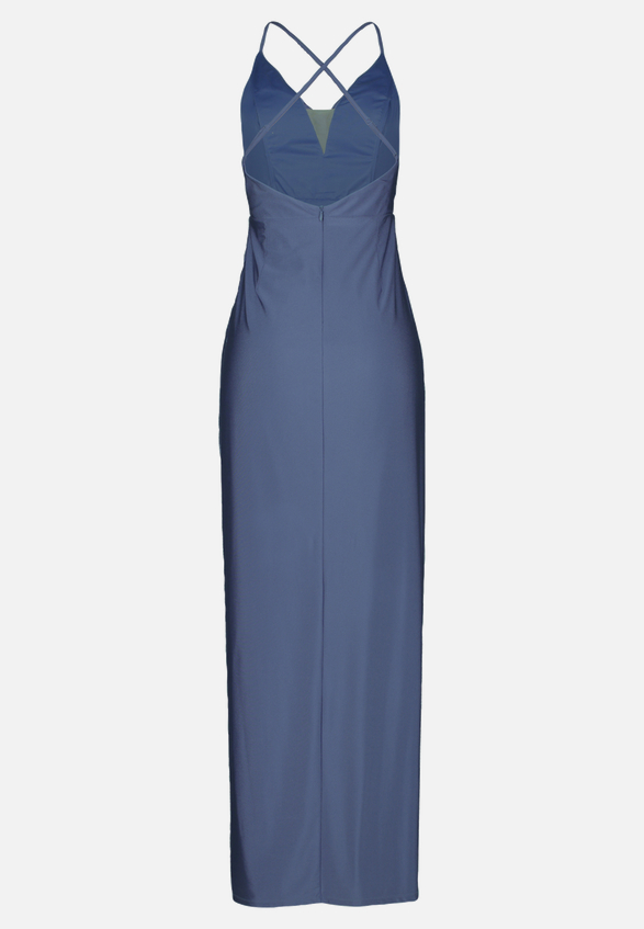 Abendkleid figurbetont / Rückseite