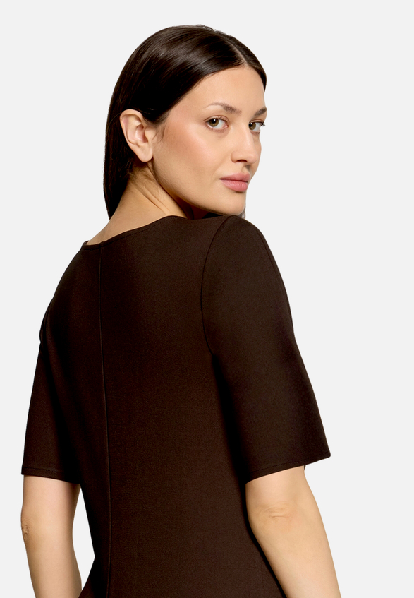 Midikleid mit Raffung / Detailbild
