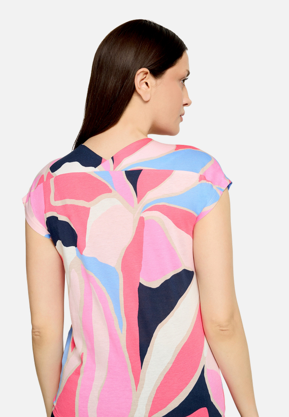 Casual-Shirt mit Gummizug / Detailbild