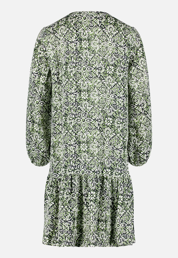 Stufenkleid mit Biesen / Rückseite