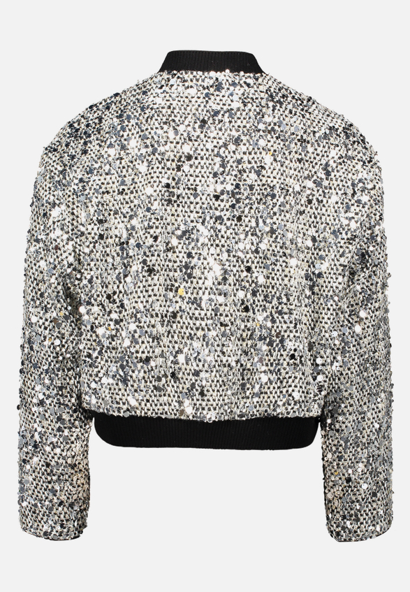 Blouson mit Pailletten / Rückseite