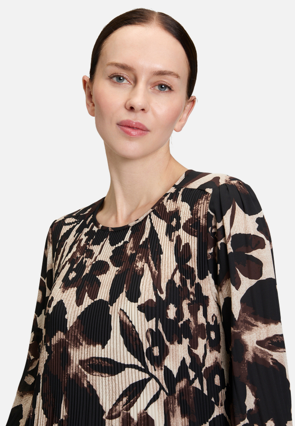 Plisseekleid langarm / Detailbild