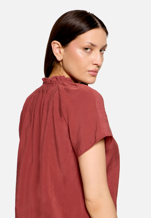 Casual-Bluse mit Raffung / Detailbild