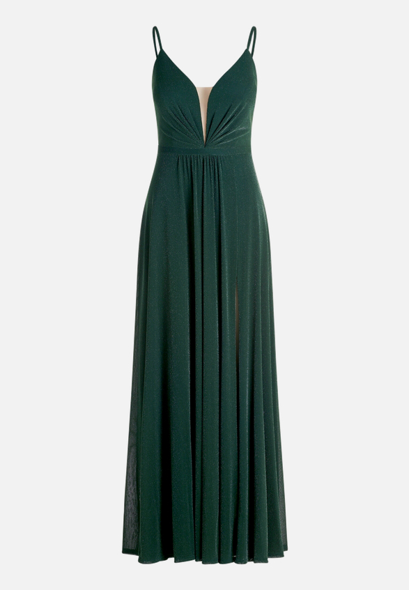 Abendkleid mit Lurexfaden / Vorderseite