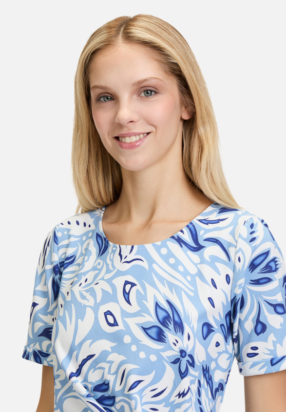 Casual-Kleid mit Muster / Detailbild