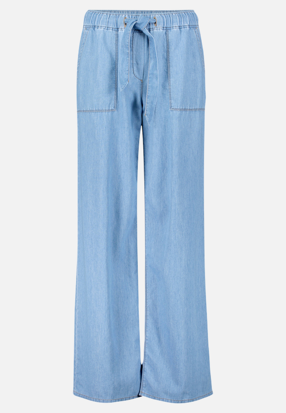 Casual-Hose mit elastischem Bund / Vorderseite
