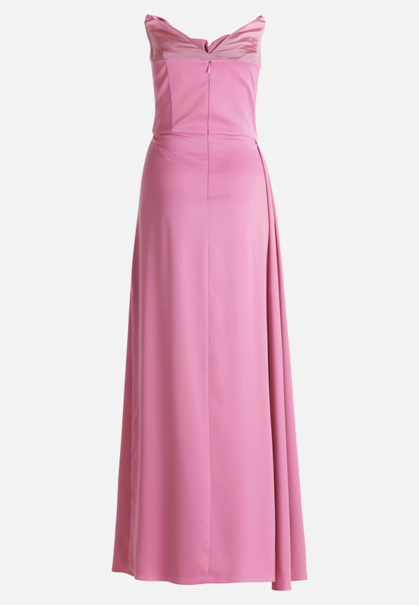 Abendkleid figurbetont / Rückseite