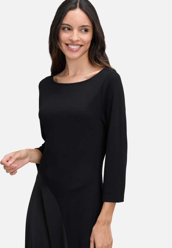 Jerseykleid mit 3/4 Arm / Detailbild