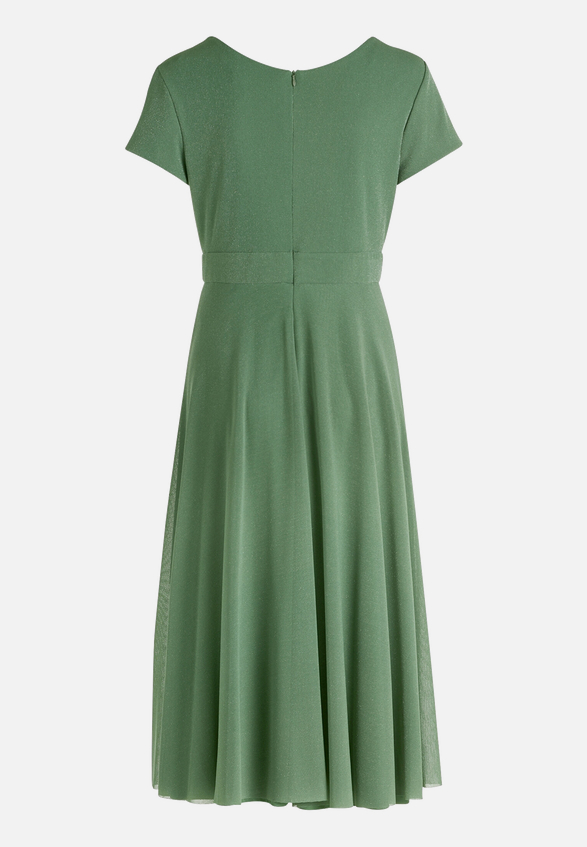 Cocktailkleid im Glitzer-Look / Rückseite