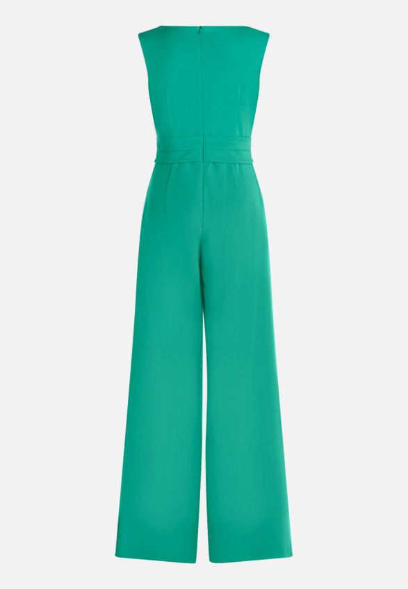 Jumpsuit mit weitem Bein / Rückseite