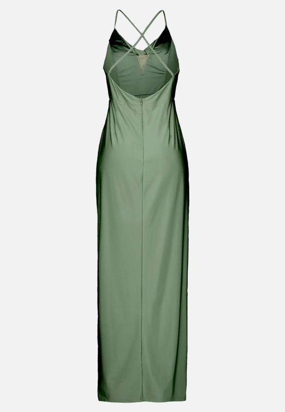 Abendkleid figurbetont / Rückseite