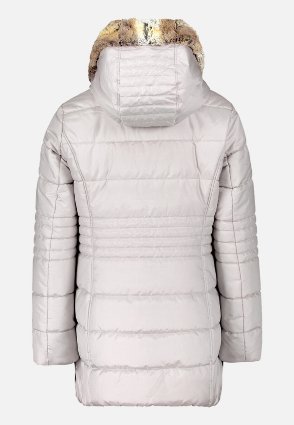 Outdoorjacke mit abnehmbarer Kapuze / Rückseite