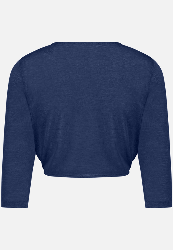 Bolero 3/4 Arm zum Binden  / Rückseite