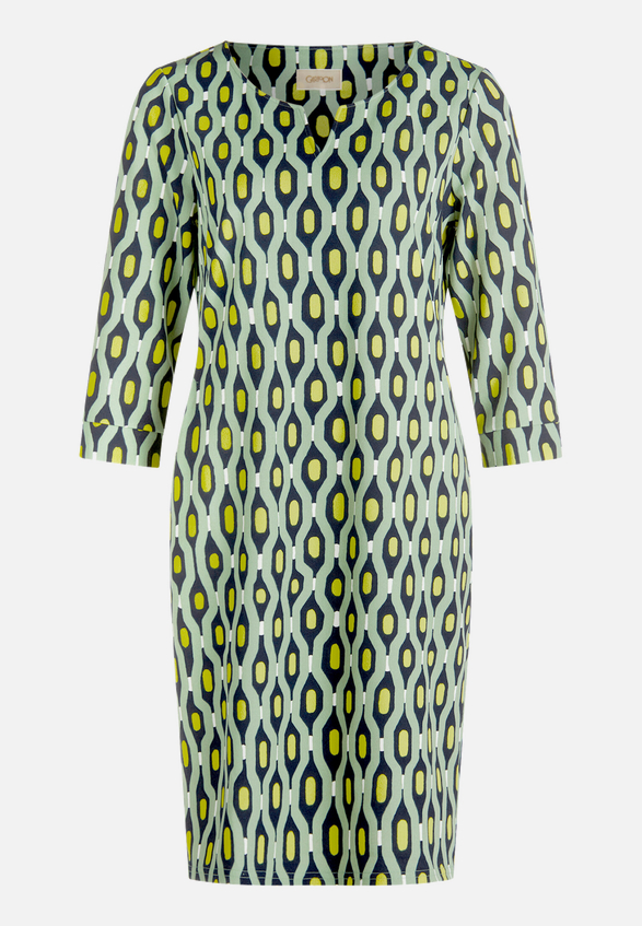Casual-Kleid mit Muster / Vorderseite