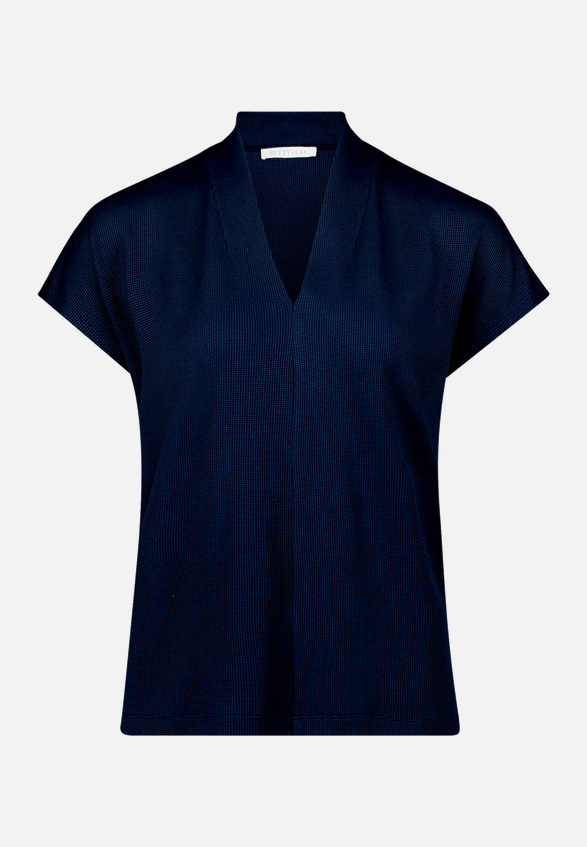 Casual-Shirt mit V-Ausschnitt / Vorderseite