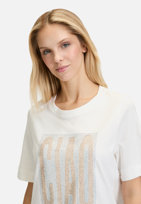Printshirt mit Rundhalsausschnitt / Detailbild