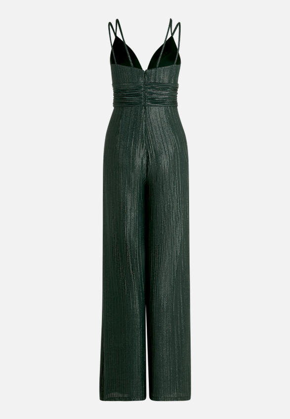 Jumpsuit mit Glanzeffekt / Rückseite