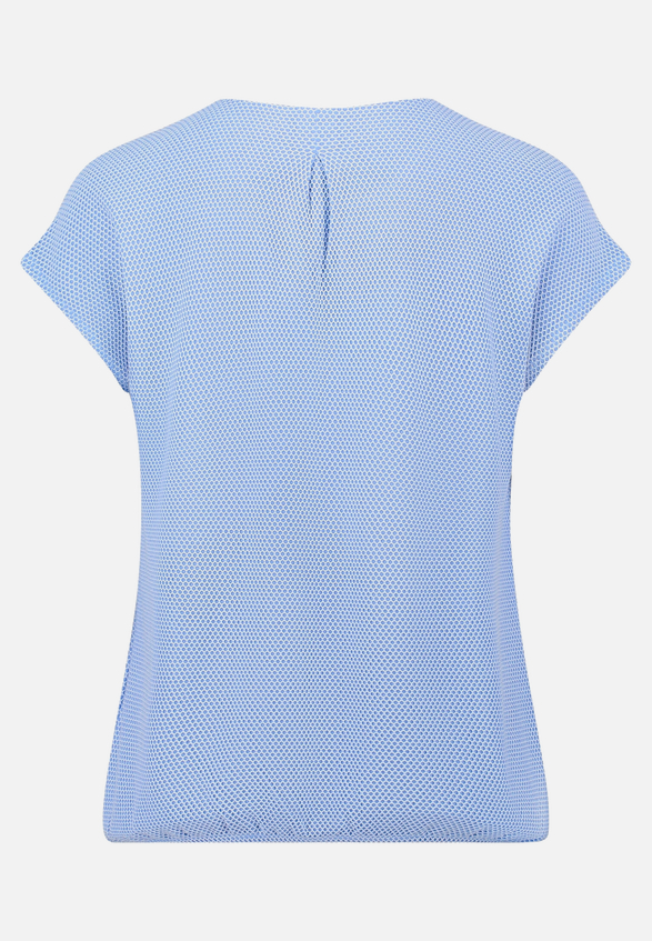 Casual-Shirt mit Struktur / Rückseite