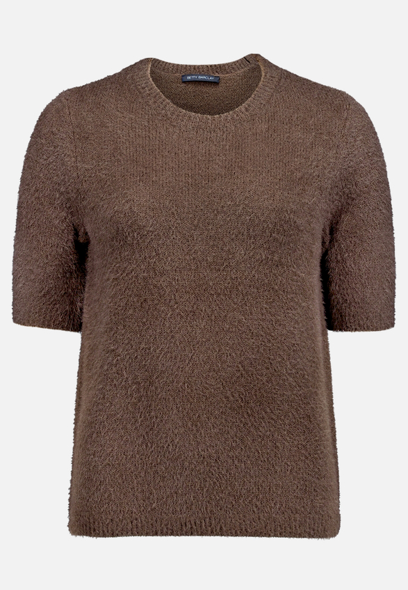 Strickpullover kurzarm / Vorderseite