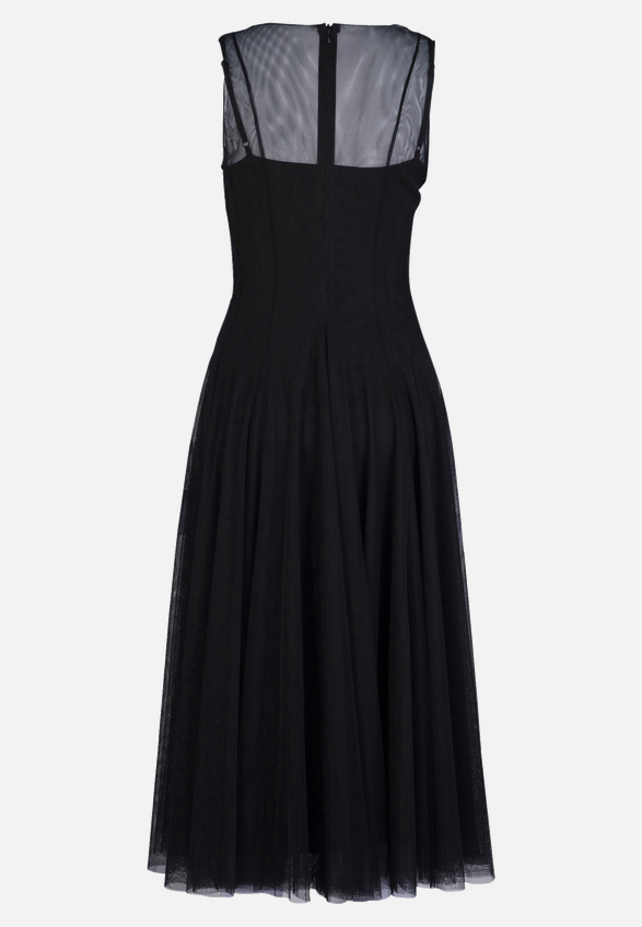 Cocktailkleid figurbetont / Rückseite