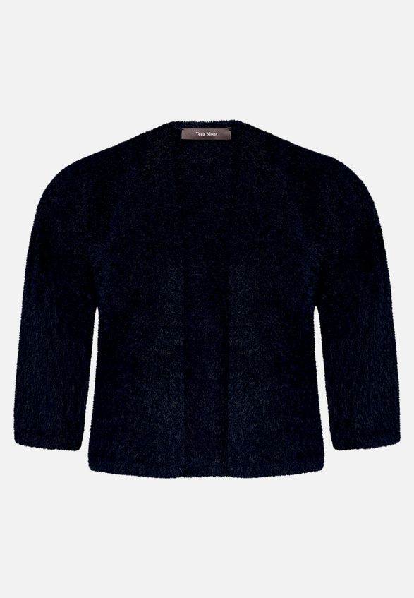 Strick-Cardigan mit 3/4 Arm / Vorderseite