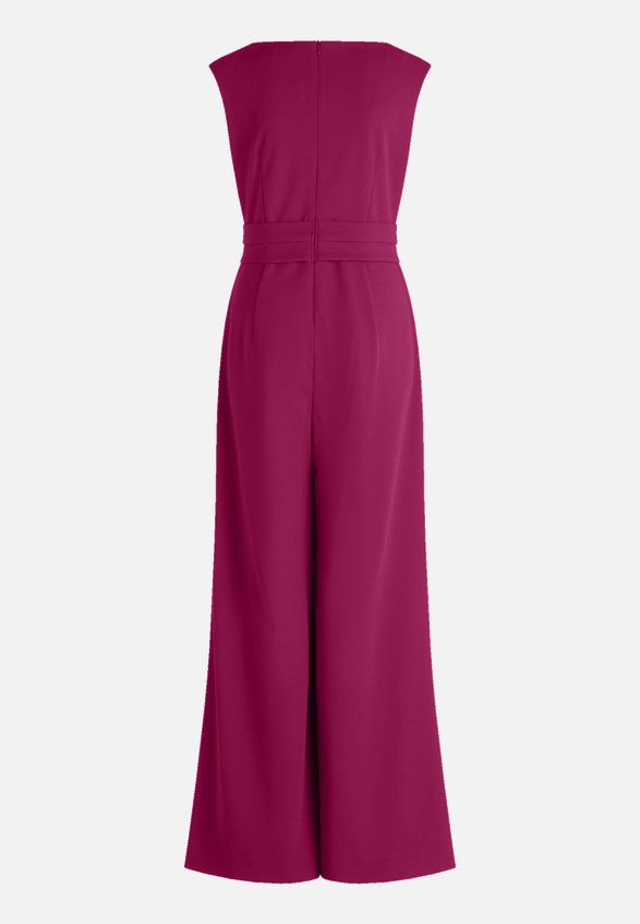 Jumpsuit mit weitem Bein / Rückseite