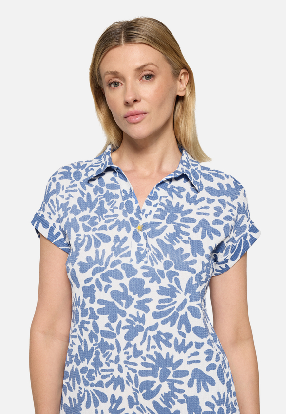 Casual-Kleid mit überschnittenen Ärmeln / Detailbild
