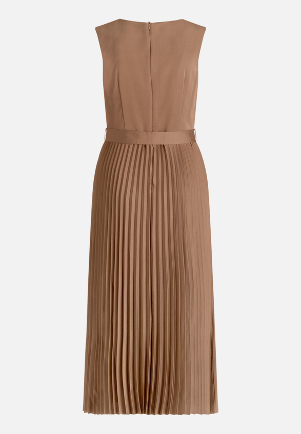 Cocktailkleid mit Plissee / Rückseite