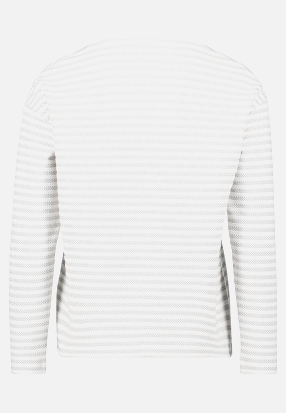 Sweatshirt mit U-Boot-Ausschnitt / Rückseite