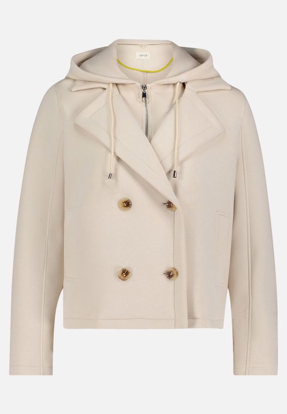 Kapuzenjacke mit abnehmbarer Kapuze / Vorderseite