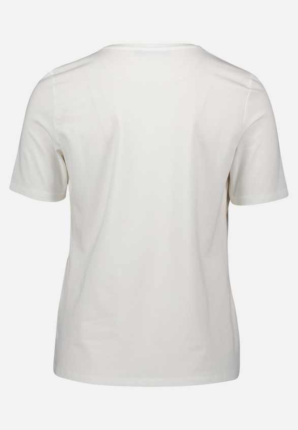 Basic Shirt mit Placement / Rückseite