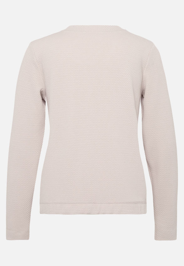 Shirtjacke mit Struktur / Rückseite