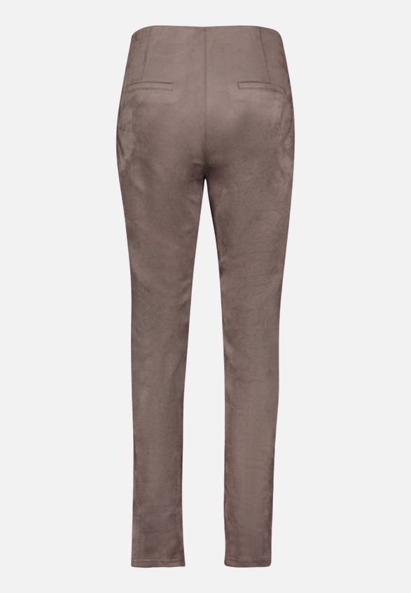Kunstlederhose  aus Velour Style Selina Fashion  / Rückseite