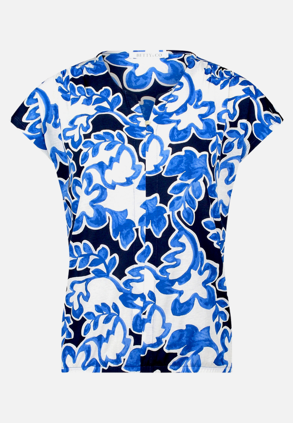 Blusenshirt mit Gummizug / Vorderseite
