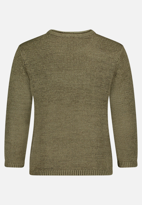 Strickpullover mit 3/4 Arm / Rückseite
