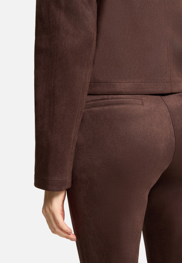 Blazer-Jacke mit aufgesetzten Taschen / Detailbild