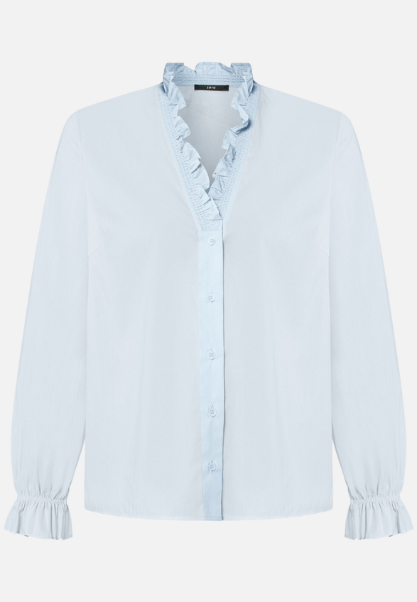 Bluse mit Rüschen / Vorderseite