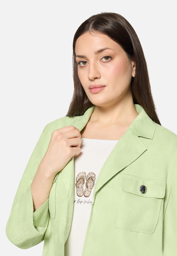 Blazer-Jacke mit 3/4 Arm / Detailbild