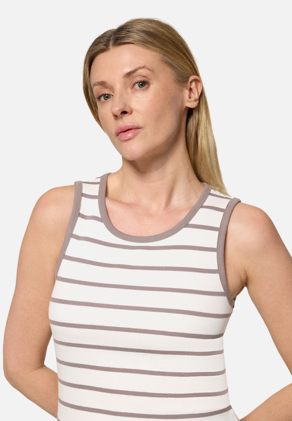 Basic-Top mit Rundhalsausschnitt / Detailbild